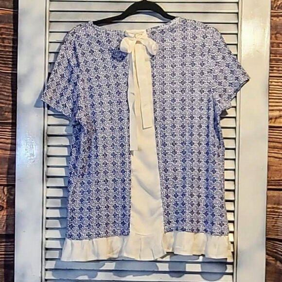 NWT Tommy Hilfiger Lg False Layer Top - Picture 8 of 11